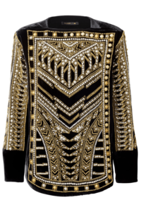 Balmain x H&M Coat, $499, available at H&M.