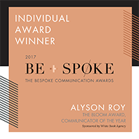 Communicator of the Year BCA Awards, Beauty and Fashion Brand Publicity Campaigns