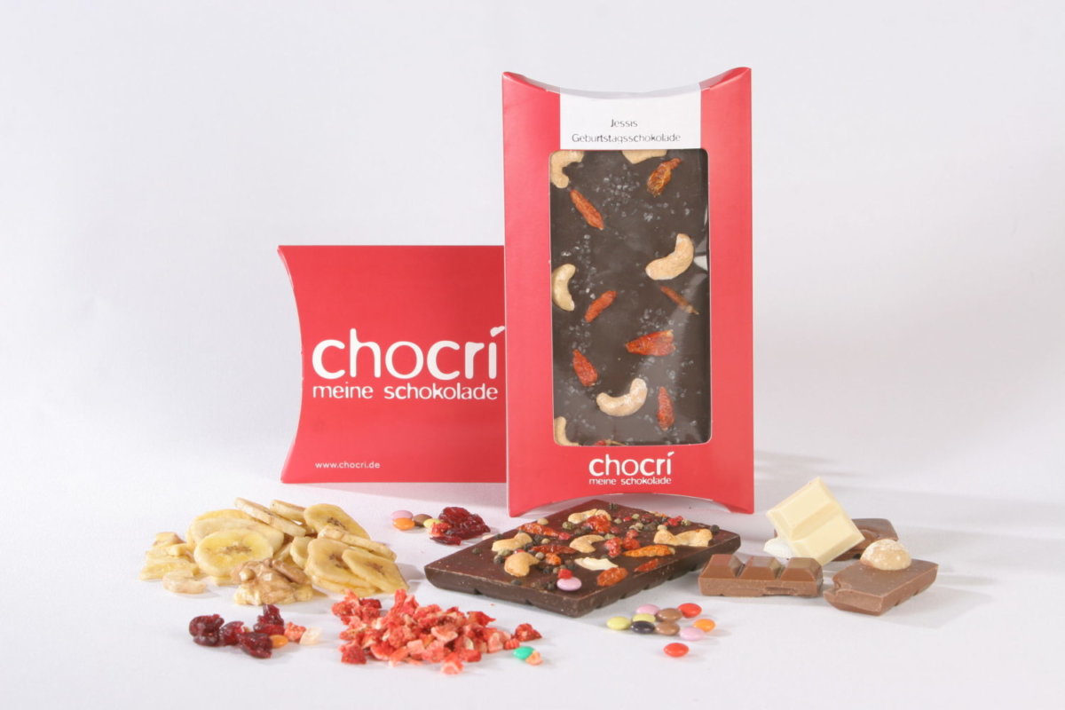 Chocri chocolates customized bar