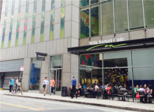 Milk Street Cafe Restaurant NYC