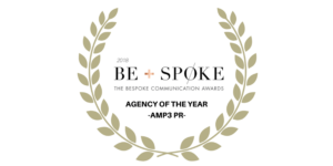 PR AGENCY OF THE YEAR BCAS AMP3 530 7th Ave New York, NY 10018