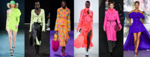 Neon fashion trend FW 2019