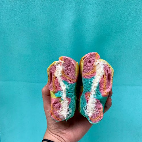 Rainbow Bagel